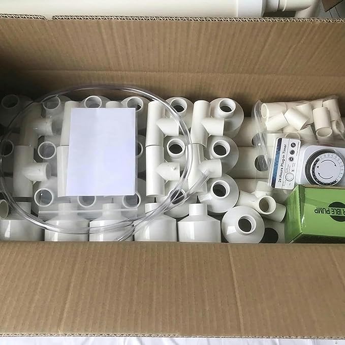 AMNOOL Hydroponics System 108 Sites Hydroponics Growing System Kit for Indoor Outdoor for Home Garden for Planting Vegetables 0825