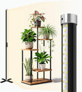 SJZX 4FT Grow Light for Indoor Plants Full Spectrum 150° Wide Beam with 660nm Red Light High CRI 97 Plant Light for Home Garden Herb Succulent Standing &amp Hanging Use