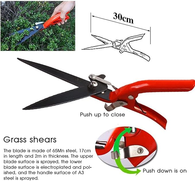 12 Piece Garden Tools Set Stainless Steel Gardening Hand Tools with Handheld Box Gifts for Gardeners Perfect for Planting Weeding Pruning
