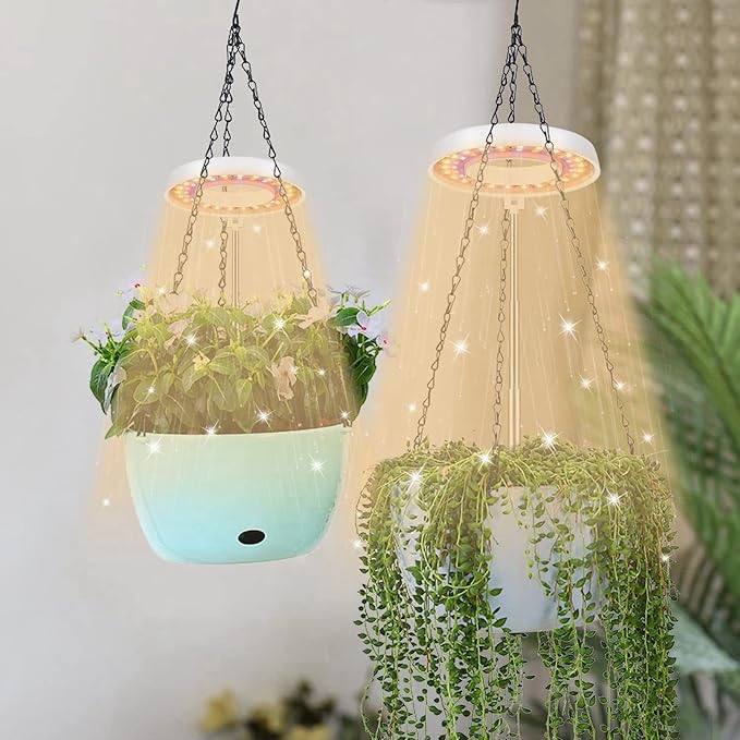 3X LED Grow Light Plant Lamp for Indoor Plants GrowingAuto Timer 4/8/12/18 for Bonsai Succulents Small Plants