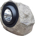 Solar Decorative Lamp Simulated Stone Spotlight Outdoor Yard Garden Solar Lamp Adjustable White and Warm Light Solar-Powered Landscape Lighting for Patio Lawn and Pathway