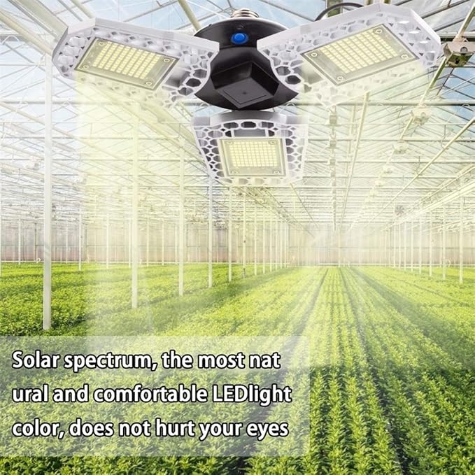 80W LED Deformable Folding Plant Growth Fill Light Full Spectrum Plant Grow Light