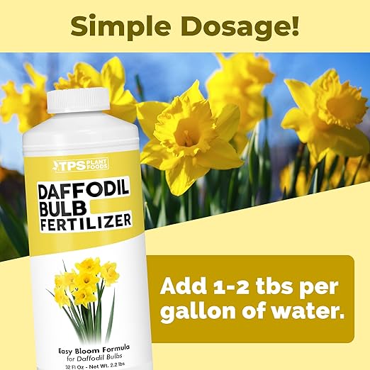Daffodil Fertilizer Complete Liquid Daffodil Bulb Plant Food 32 oz (1 Quart)