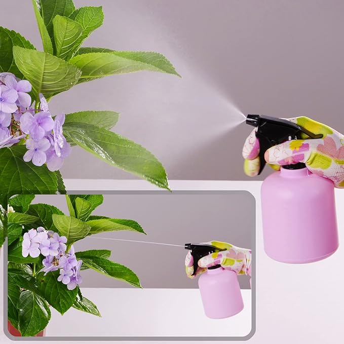 Floral Garden Tools SetHeavy Duty Gardening Tools for GardenerGardening Gifts for WomenStorage Tote BagSleevesGlovesTrowelTransplanterRakeWeederCultivatorPrunerSucculent Hand ToolsPink