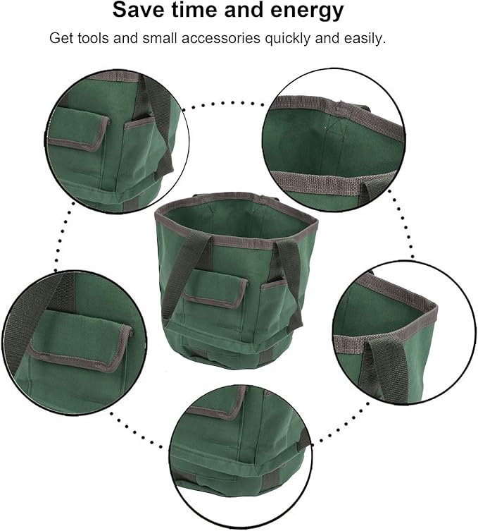 Garden Tool Bag Heavy Duty Garden Plant Tool Set Multi Function Organizer Bag Garden Tool Organizer for Women &amp Men for Garden Tools and Accessories