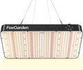 FOXGARDEN Upgrade 6000 Lumen LED Grow Light Full Spectrum Hanging Plant Light with 5 Dimmable Settings Dual Built-in Fans and Extended-Length Design Ideal for Seed Starting and Indoor Growing