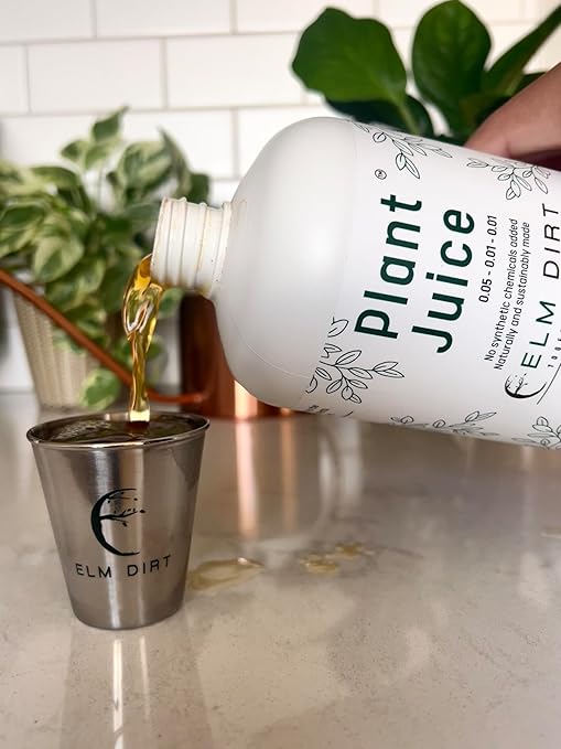 Elm Dirt Plant Juice Organic Plant Fertilizer 32 fl oz Natural Soil Enhancer for Better Root Growth