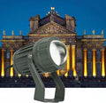Rotation Spot Lights - Ground LED Landscape Lamp AC85-265V Led Beam Light Outdoor Wall Lamp IP67 Waterproof Narrow Beam Spotlight Long Range LED Floodlights(Red)