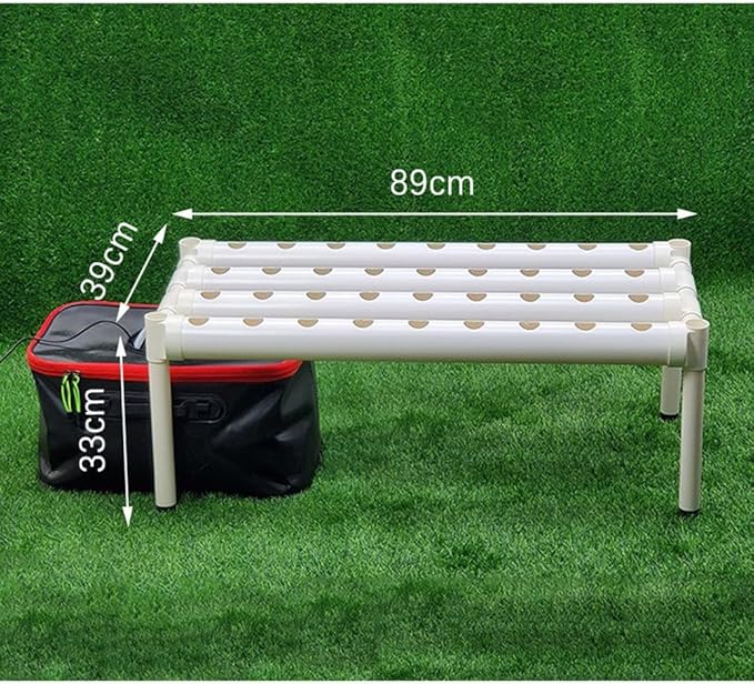 Hydroponics Growing SystemHydroponic Garden Water Pump with Water Tank Hydroponics Growing System 36 Sites Hydroponic Growing Kits &amp Systems GYL24824(Color:Pulley Style)