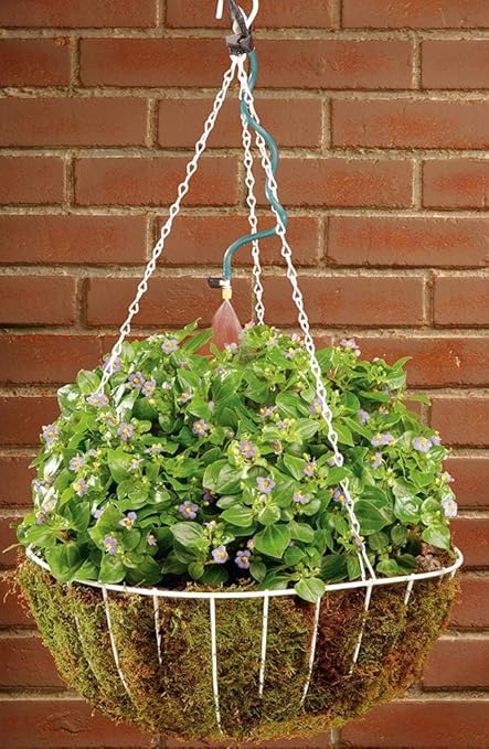 3-Pack Orbit 56311 Hanging Basket Drip Irrigation Drip Watering Kit with Flex MistersBlack