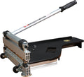 13 Laminate Floor Cutter Vinyl Floor Cutter - Meet Multi-Angle/Length Cutting A Flooring Tool also Cuts-Engineered Wood Floor LVP VCT SPC WPC Long Life HSS Blade Mounted!
