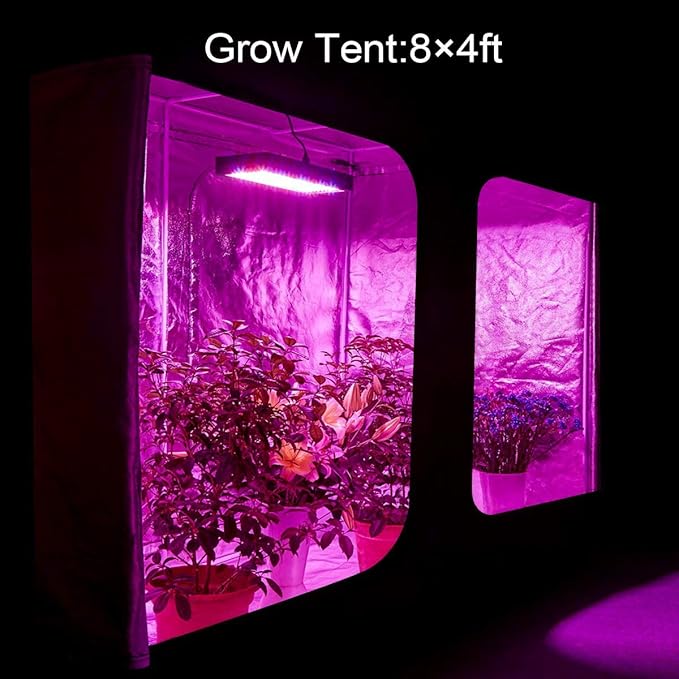 DC Series 2000W LED Grow Light Full Spectrum Dual-Chip Growing Lamp for Hydroponic Indoor Plants Veg and Flower