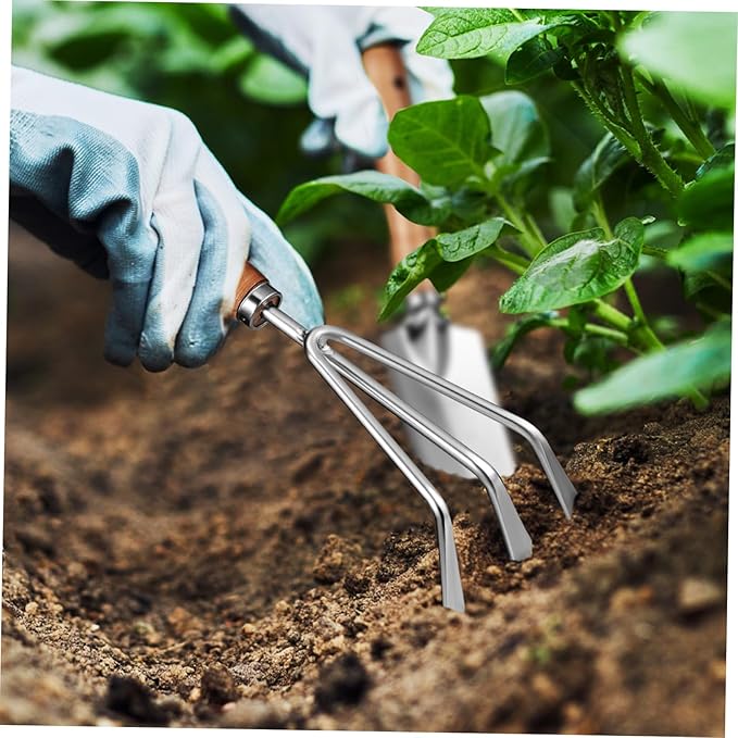6-in-1 Gardening Tools Set Garden Accessories Kit Trowel Pruning Shears Perfect for Plant Lovers