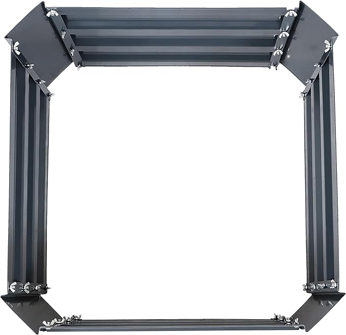 Sunnydaze 11.75 H Raised Metal Garden Bed - Galvanized Raised Garden Bed Outdoor for Vegetables and Flowers - Dark Gray - Square
