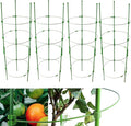 4 Pack Adjustable Tomato Cages 36 Inch Plant Support Garden Trellis for Tomatoes Cucumbers Vegetables Flowers Roses &amp Climbing Vines – 4 Adjustable Rings for Sturdy Growth
