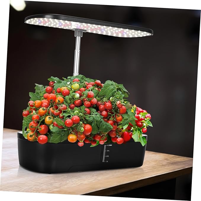 1set Indoor Hydroponics Growing Kit Led Grow Light Plant Growing Machine for Gardening at Compatible