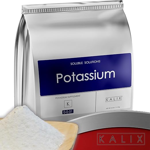 KALIX Potassium 0-0-51 Soluble Fertilizer | High Potash Plant Food for Bloom Phase Potassium Sulfate for Plants Hydroponics &amp Gardening