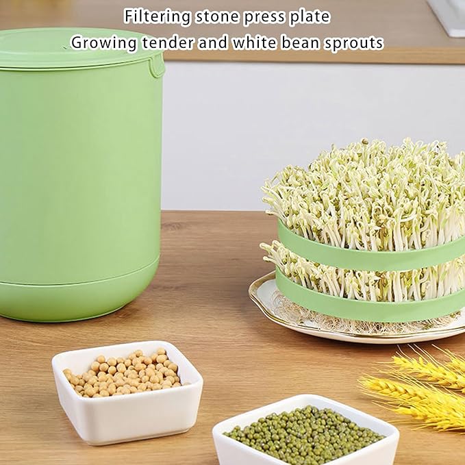 Easy to Use Automatic Sprouts Maker Simple Three Step Operations Year Round Cultivation Natural Germination Methods User Friendly Sprouting Machine