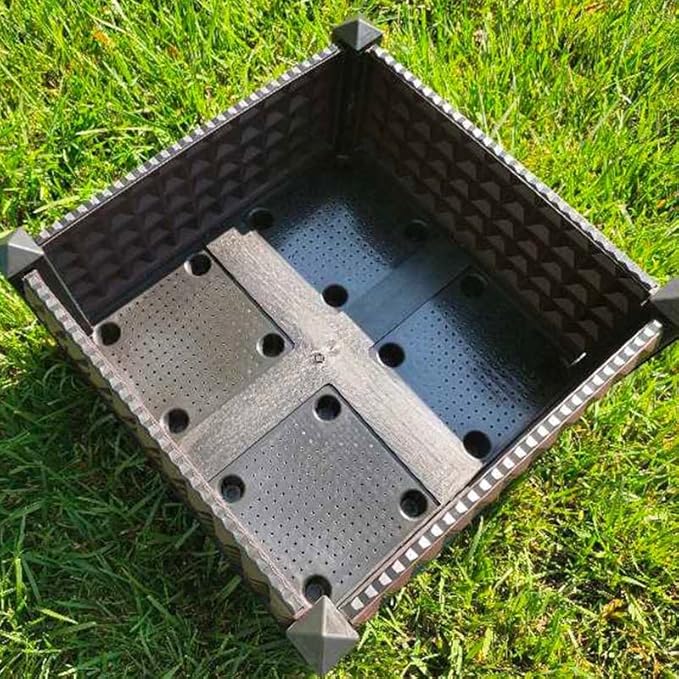 YSUEFIJO Raised Garden Bed for Vegetables Planter Box for Outdoor Plants Garden Planter Box Kit Elevated Garden Boxes Plant Pots for Vegetables Flower Herb Patio
