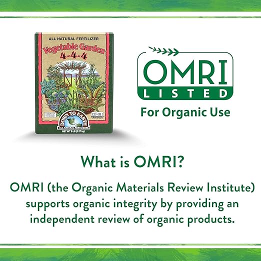 Down to Earth Organic Vegetable Garden Fertilizer 5 lb Boxes Balanced Plant Food for Healthy Vegetables &amp Herbs (Pack of 6)