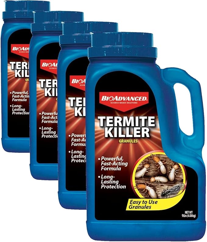 BioAdvanced Termite Killer Granules 9 LB (Pack of 4)