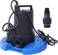 1/3 HP Automatic Swimming Pool Cover Pump 120 V Submersible with 3/4 Check Valve Adapter 2500 GPH Water Removal for Pool Hot Tubs Rooftops Water Beds and more