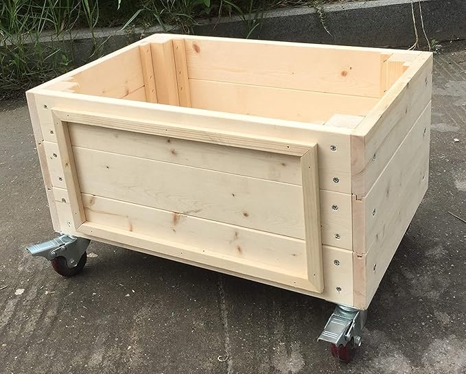 Seny Raised Garden Beds for Vegetables Garden Planter Boxes with Wheels Outdoor Indoor