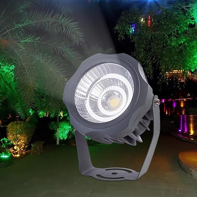 Outdoor Spotlights - Spotlight Led Beam Light - Led Spot Lights AC85-265V COB Tree Lighting IP65 Outdoor Waterproof Landscape Floodlights Garden Villa Courtyard Lawn Lights(Warm White20W)