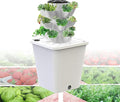 15/20/25/30hole - Plant Hydroponics Tower 3/4/5/6 Floors - Garden Hydroponic Growing System Timer for Herbs Fruits and VegetablesWhite-20Hole//1pc