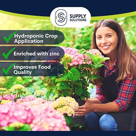 Supply Solutions 21-0-0-24S Ammonium Sulfate for Deep Green Plants - Soil Acidifier for Blueberry Blooms Azalea and Magnolia Tree Fertilizer - Sulfur for Plants Nitrogen Fertilizer (25 Pounds)