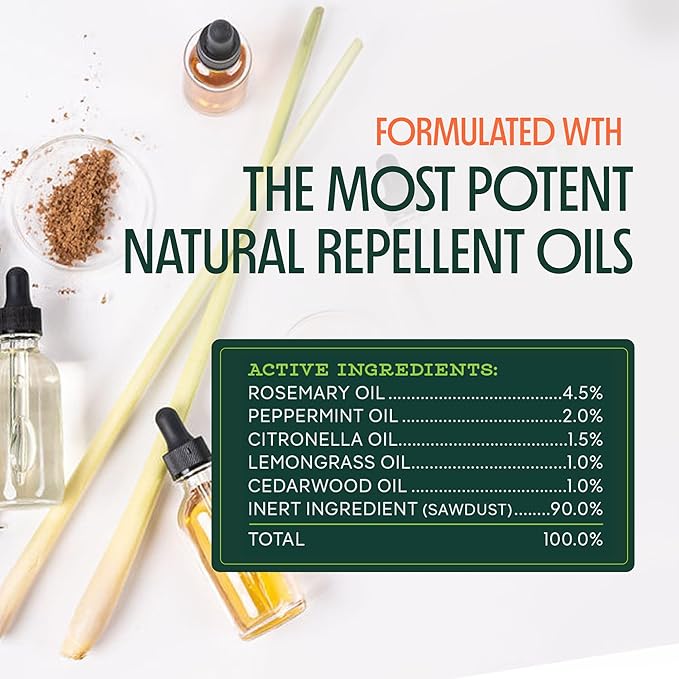 Murphy’s Naturals Mosquito Repellent Incense Sticks 12 Count Bug Repellent with Citronella for Patio &amp Camping 2.5+ Hours per Stick