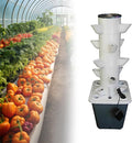 Garden Growing System All-in-One Kit Space-Saving Vertical Hydroponics Tower 15 Pods with Auto Water Pump Tank for Herbs Fruits Vegetables(15holes)