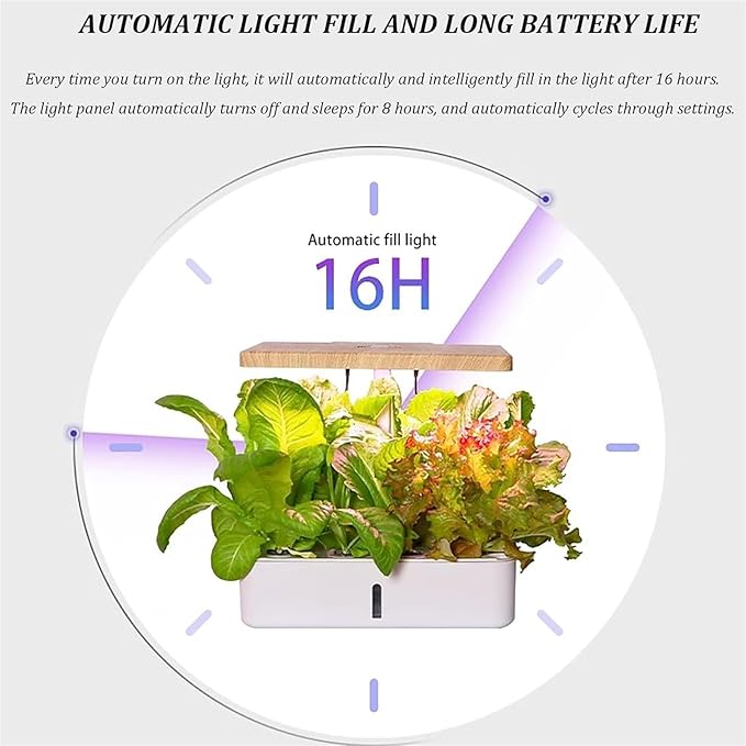 Hydroponics Growing Systems Kit Hydroponic Indoor Gardenwith Hydrating Pump Adapter
