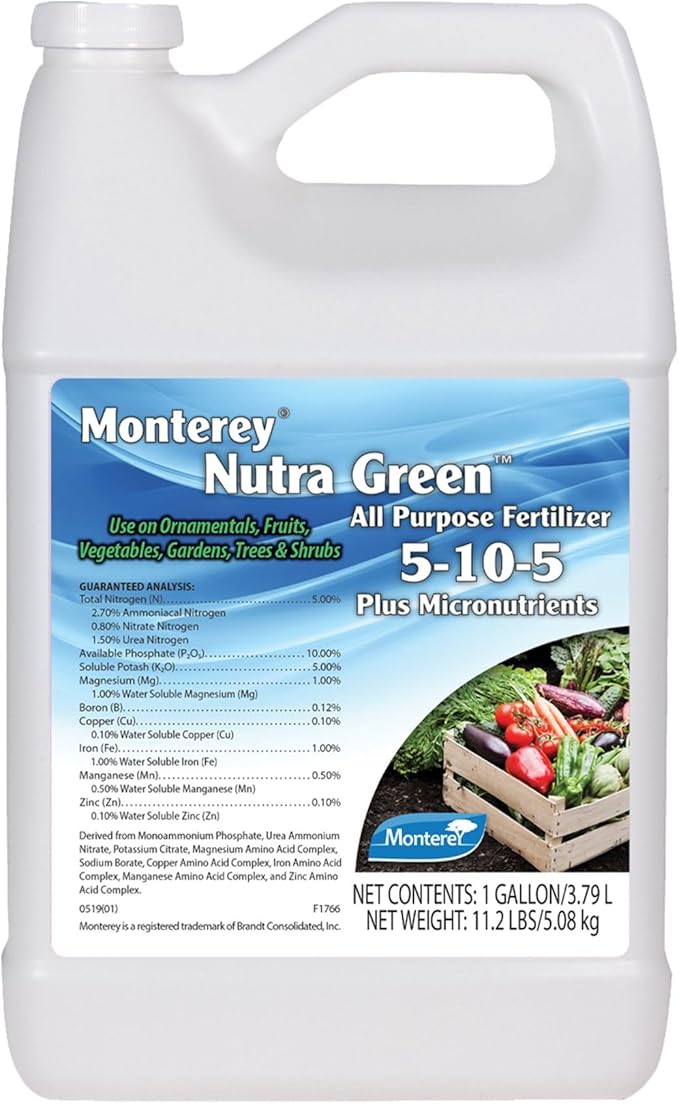 Monterey 1 Gallon Concentrate Nutra Green 5-10-5 + Micronutrients