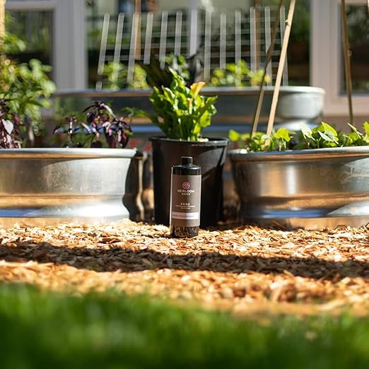 Heirloom Roses Founder’s Fish Fertilizer - Plant Food for Plants Organic Liquid Emulsion Fertilizer Garden Fertilizers for Rose Flower and Tomato Outdoor Gardening