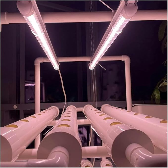 AMNOOL Hydroponics Growing System Vertical Hydroponics Growing System with Led Grow Lights for Family Farm Vegetables Planting Lecture Planter Indoor Garden**1