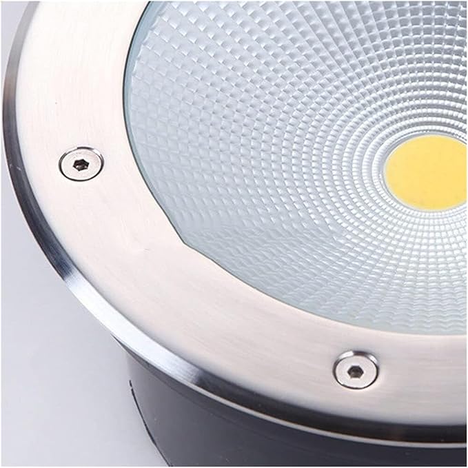 10W/15W Waterproof Outdoor Recessed Ground Spotlight IP68 Landscape Lighting for Patio Pathway and Lawn
