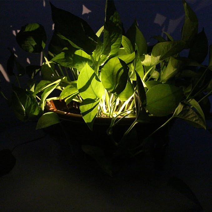 Solar Pot Lights (5 Pack) - 7 Color Changing LED IP44 Waterproof 8 Hour Runtime 210x30x60mm (8.3x1.2x2.4 in)