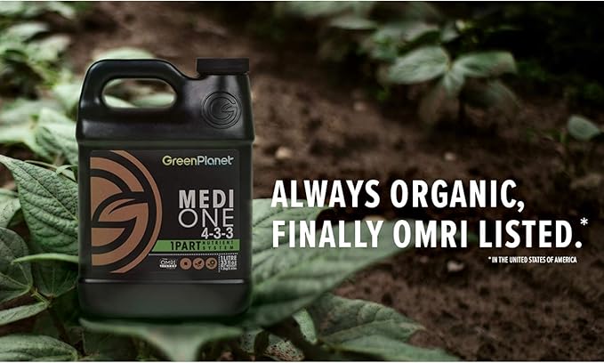 NEW Green Planet Nutrients MEDI ONE 4-3-3 32oz Quart/Liter MEDI-ONE