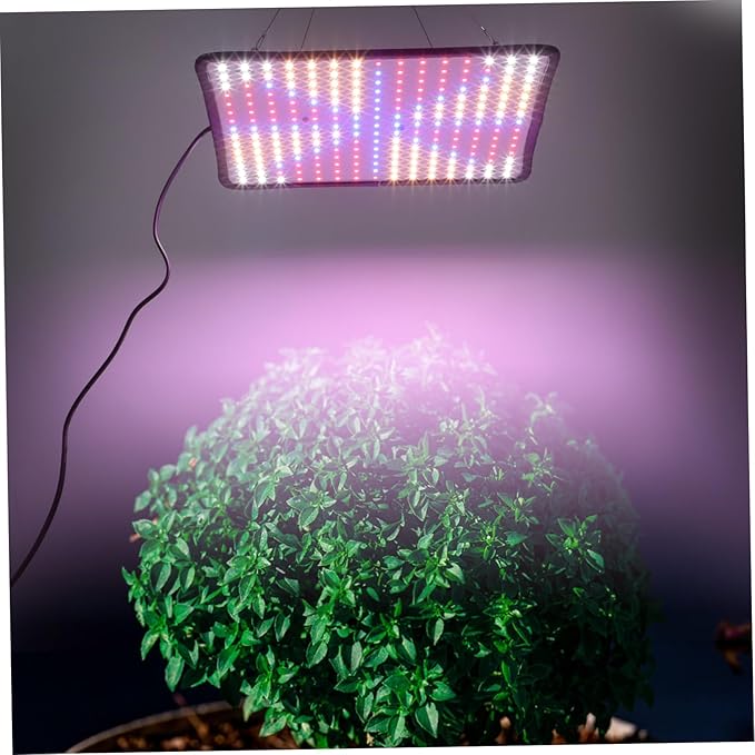 HEMOTON 225 LED Hanging Plant Grow Light Chain Full Indoor Plant Growth Lamp Ultra-Thin Design for Greenhouse and Bonsai Lighting