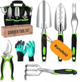 7Pcs Garden Manual Tool Set Yard Gardening Kit with Weeder Trowel Pruner Gloves &amp Storage Bag Gardening Gift for Women&ampMen