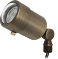 Lightkiwi S1997 Outdoor 12V Spotlight Brass Fixture for Low Voltage Landscape/Garden Lighting (Light Bulb Not Included)