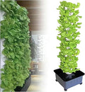 Hydroponics Growing SystemHydrating Pump and Timer Soilless Cultivation Grow Tower 15 Floors 45 Plants SitesIndoor Gardening System Indoor Garden Germination Kit