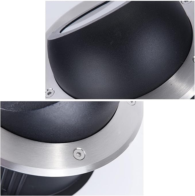 Adjustable Landscape Lights Recessed LED Outdoor Spotlight IP67 Waterproof Spotlights for Illuminating Palm Trees Stone Walls