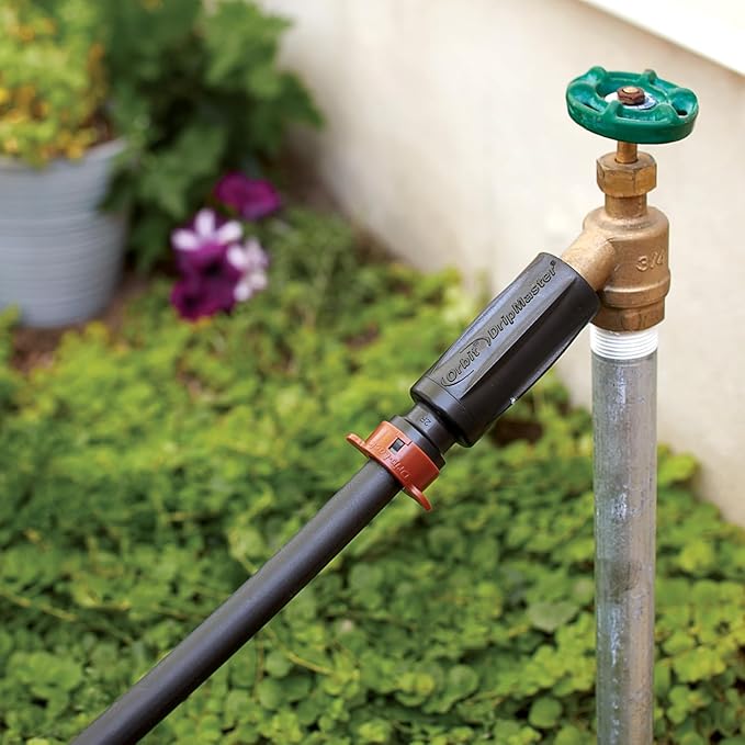 Orbit 3-Pack 3-in-1 Drip Irrigation Pressure Regulator Filter &amp Faucet Adapter (3)