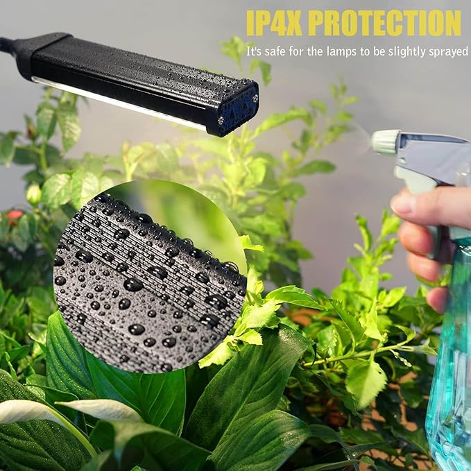 Grow Lights for Indoor Plants LEDs Grow Light for Seed Starting with Full Spectrum (sunlike Color)