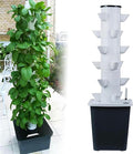 30 Pods Hydroponics Tower Garden Hydroponic Growing System Aeroponics Growing Kit for Herbs Fruits and Vegetables with Hydrating Pump Adapter Net Pots Timer for Herbs Fruits and Vegetables//1pc
