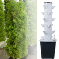 Indoor Smart Garden Kit with Water Pump Plant Hydroponic Tower for Strawberry and Vegetable Cultivation Vertical Tower Flower Pot(30 Holes)