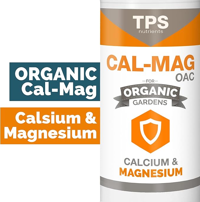 Organic Cal-Mag OAC Plant Nutrient and Supplement Plus Iron and Micronutrients by TPS Nutrients 1 Gallon (128 oz)