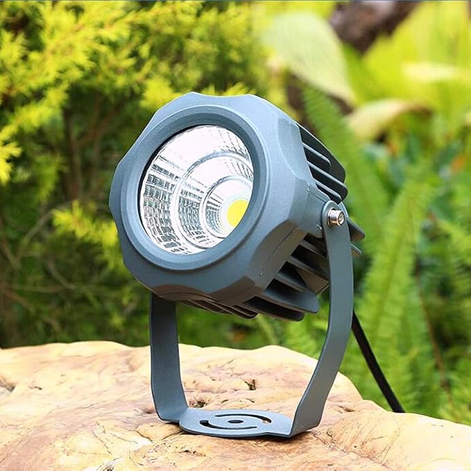 Outdoor Landscape Spotlights Spotlight Led Beam Light - Led Spot Lights AC 220V LED Outdoor Waterproof Spotlight Cob Landscape Spotlight 360° Rotating Lamp Body Ground
